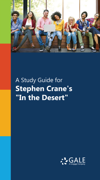 Titelbild: "A Study Guide for Stephen Crane's ""In the Desert""" 1st edition 9780028665580