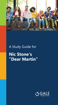 Cover image: A Study Guide for Nic Stone's "Dear Martin" 1st edition 9780028671000