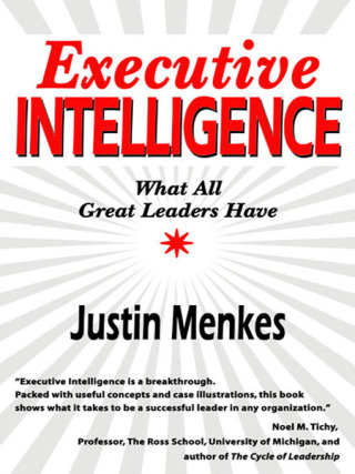 Cover image: Executive Intelligence 9780060781880