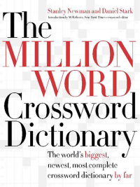 Cover image: The Million Word Crossword Dictionary 9780061689017