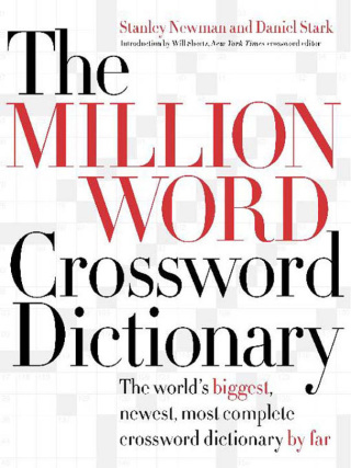 Cover image: The Million Word Crossword Dictionary 9780061689017