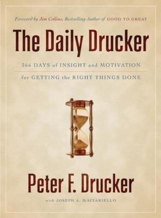 Cover image: The Daily Drucker 9780060742447