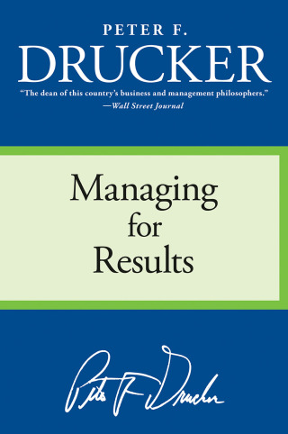 Cover image: Managing for Results 9780060878986