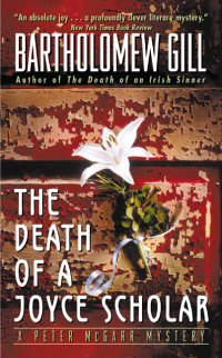 Cover image: The Death of a Joyce Scholar 9780380711291