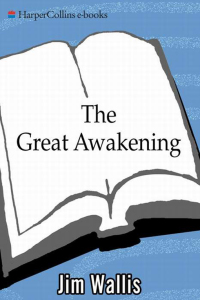 Cover image: The Great Awakening 9780061444883
