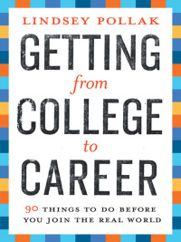 Cover image: Getting from College to Career 9780061142598