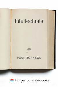 Cover image: Intellectuals 9780061253171