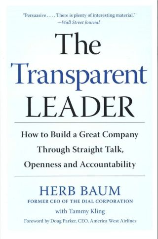 Cover image: The Transparent Leader 9780061914010