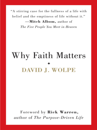 Cover image: Why Faith Matters 9780061633355