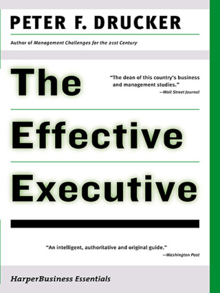 Cover image: The Effective Executive 9780060833459
