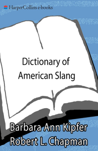 Cover image: Dictionary of American Slang 9780061176463