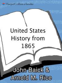 Cover image: United States History from 1865 9780060881580