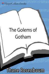 Imagen de portada: The Golems of Gotham 9780060959456