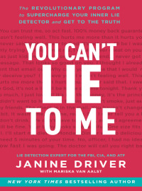 Cover image: You Can't Lie to Me 9780062112545