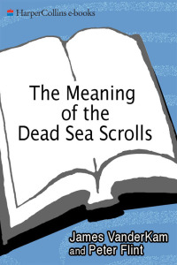 Omslagafbeelding: The Meaning of the Dead Sea Scrolls 9780060684655