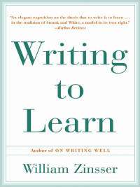 Cover image: Writing to Learn 9780062244697