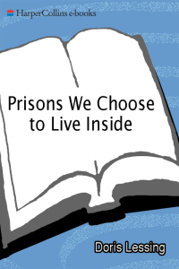 Omslagafbeelding: Prisons We Choose to Live Inside 9780060390778