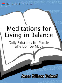 Cover image: Meditations for Living In Balance 9780062516435