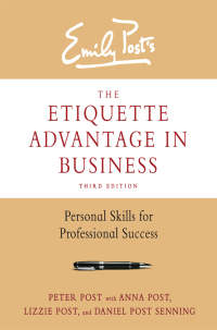 Cover image: The Etiquette Advantage in Business 3rd edition 9780062270467
