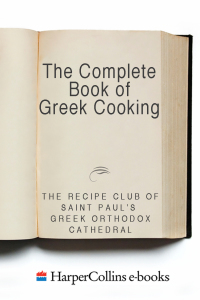 Titelbild: The Complete Book of Greek Cooking 9780060921293