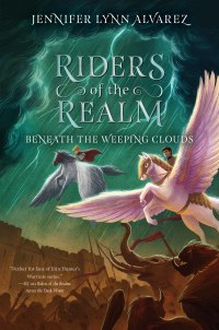 Omslagafbeelding: Riders of the Realm #3: Beneath the Weeping Clouds 9780062494429