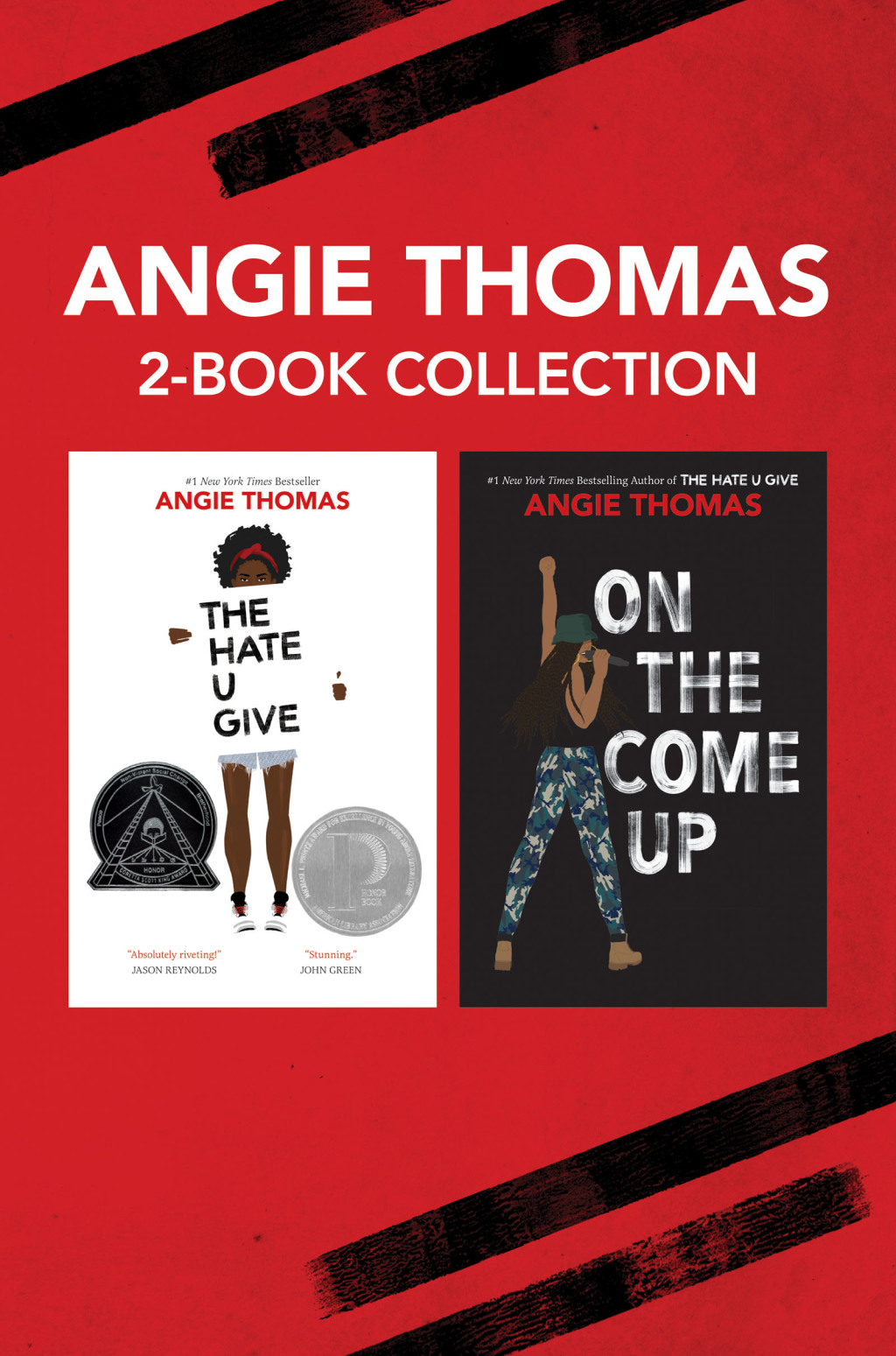 Angie Thomas 2-Book Collection The Hate U Give and On the Come Up