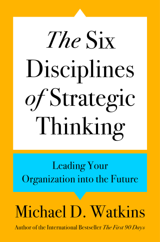 Cover image: The Six Disciplines of Strategic Thinking 9780063357969
