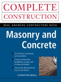 Cover image: Masonry and Concrete 1st edition 9780070067066