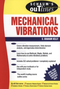 Cover image: Schaum's Outline of Mechanical Vibrations 1st edition 9780070340411