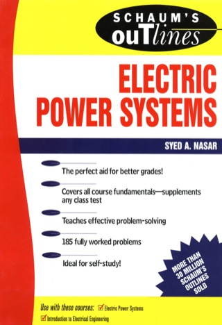 Cover image: Schaum's Outline of Electrical Power Systems 1st edition 9780070459175