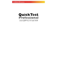 صورة الغلاف: Quick Test Professional  Exp 9780071323161