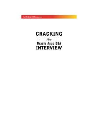 Cover image: Cracking The Oracle Apps Dba  Exp 9780071323208