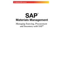 صورة الغلاف: Sap Materials Management  Exp 9781259028397