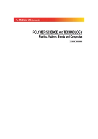 Cover image: Polymer Science and Technology 3rd edition 9780070707047