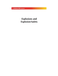 Cover image: Explosion And Explosion Safety  Exp 9780070704473