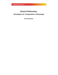 Cover image: Brand Positioning 2nd edition 9780070581593