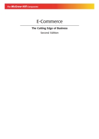 Imagen de portada: E-Commerce 2nd edition 9780070585560