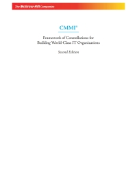 Cover image: Cmmi: A Framework   Exp 9780070528017