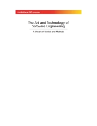 Cover image: The Art And Technology Of Software   Exp 9780070495661