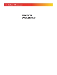 Cover image: Precision Engineering  Exp 9780070620902