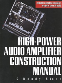Cover image: High-Power Audio Amplifier Construction Manual 1st edition 9780071341196