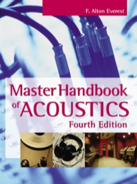 Cover image: Master Handbook of Acoustics 4th edition 9780071360975