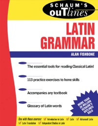 Cover image: Schaum's Outline of Latin Grammar 1st edition 9780071364553