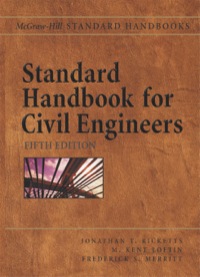 Cover image: Standard Handbook for Civil Engineers 5th edition 9780071364737