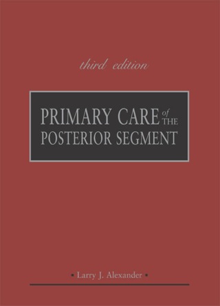 Cover image: Primary Care of the Posterior Segment 3rd edition 9780071364768