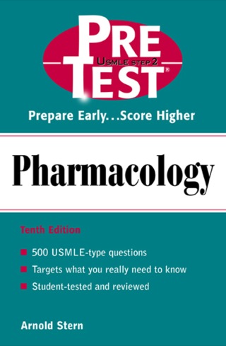 Cover image: Pharmacology 10th edition 9780071367042