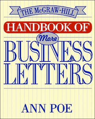 Omslagafbeelding: The McGraw-Hill Handbook of More Business Letters 1st edition 9780070505179