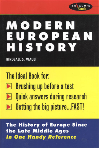 Imagen de portada: Schaum's Outline of Modern European History 1st edition 9780070674530