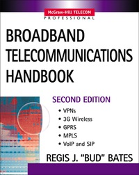 صورة الغلاف: Broadband Telecommunications Handbook 1st edition 9780071346481