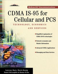 Imagen de portada: CDMA IS-95 for Cellular and PCS: Technology, Applications, and Resource Guide 1st edition 9780070270701